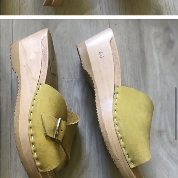 No.6 store abuela clog in citrine size 40 - Picture 5 of 9